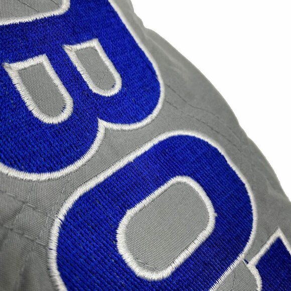 Dallas Cowboys Starter Parka Coat Medium NFL Football‎ Hood Spellout Zip Blue - Picture 8 of 12